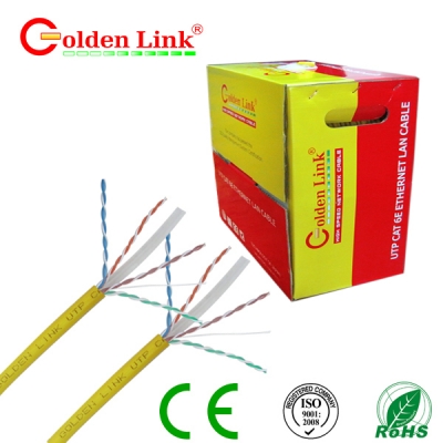 Dây cáp mạng Golden Link - 4 pair (UTP Cat 6e) chống nhiễu