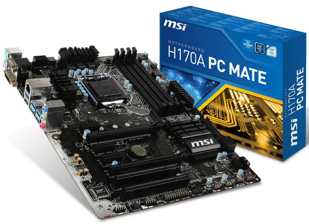Mainboard MSI H170A PC MATE Socket 1151 (H170A PC MATE)