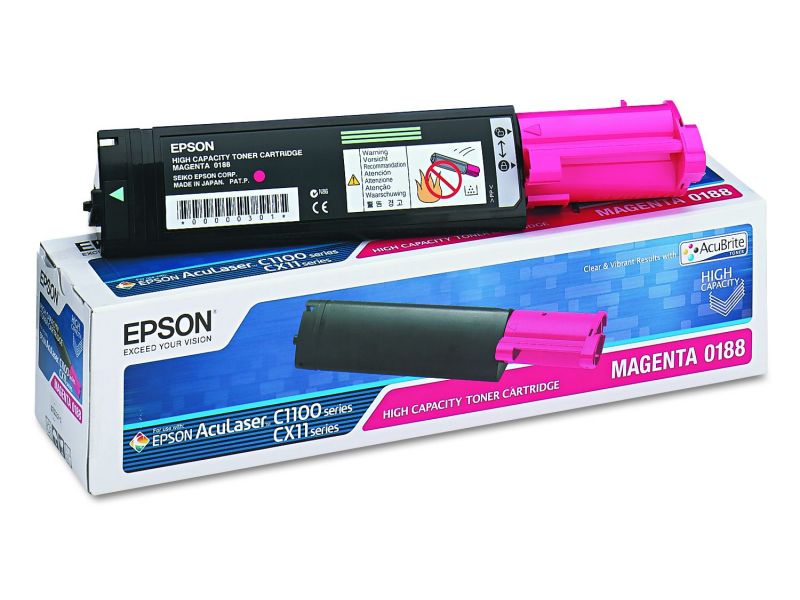Mực in Epson S050188 Magenta Developer Cartridge - High Capacity