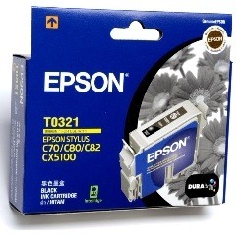 Mực in Epson T032190 Black Ink Cartridge (T032190)