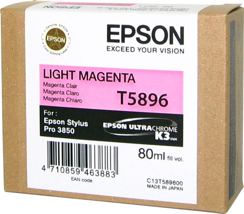 Mực in EPSON T589600 LIGHT MAGENTA INK CARTRIDGE (C13T589600)
