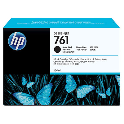 Mực in HP 761 400-ml Matte Black Designjet Ink Cartridge (CM991A)