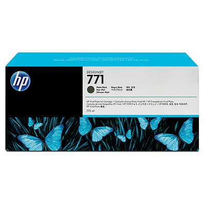 Mực in HP 771 775-ml Matte Black Designjet Ink Cartridge (CE037A)