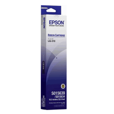 Ribbon Epson LQ-310 Black Fabric Ribbon Cartridge (C13S015639)
